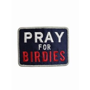 G/Fore Pray For Birdies Patch Logo Golf Patch Only Navy Red White